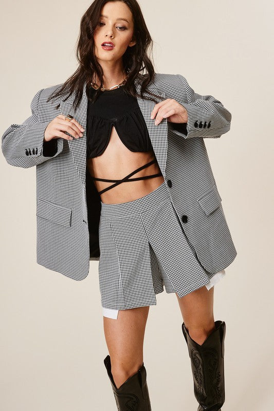 Vicky Blazer and Skort Set