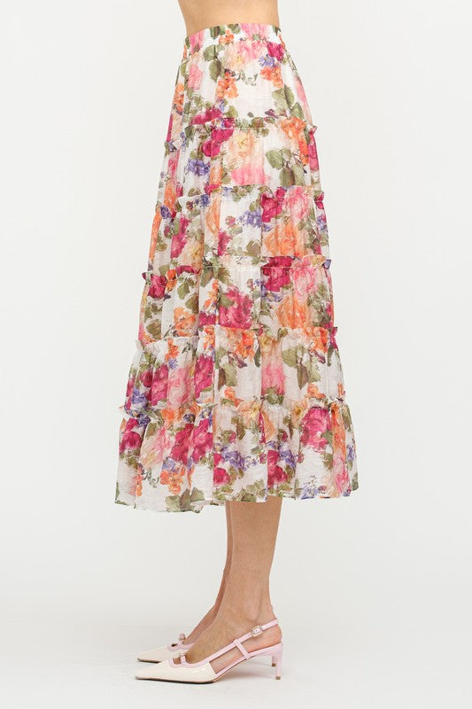 Nora Floral Skirt