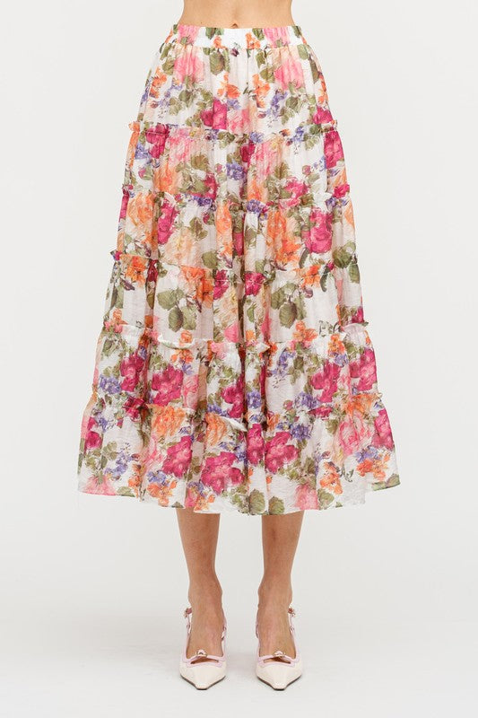 Nora Floral Skirt