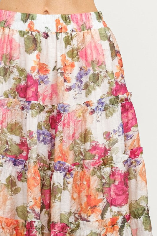 Nora Floral Skirt