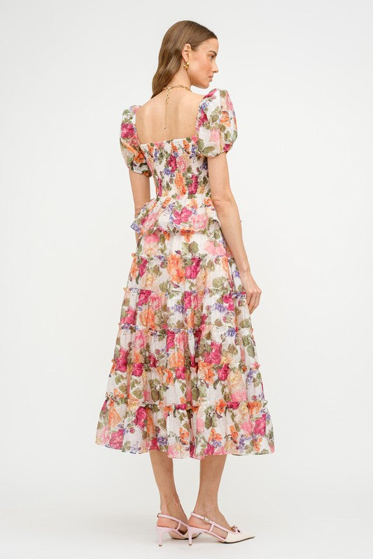 Nora Floral CORSET BLOUSE