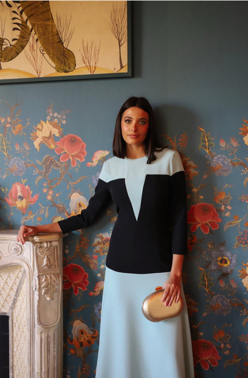 Sarab Candy Bicolor Dress